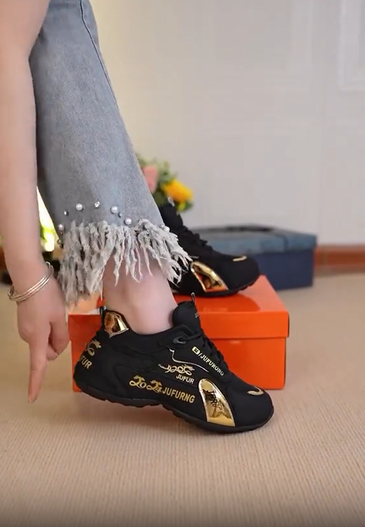 Modne damskie codzienne wygodne buty sportowe zwiększające wzrost