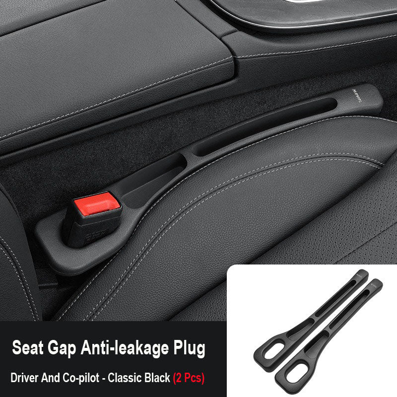 Korek uszczelniający szczelinę między siedzeniami w samochodzie