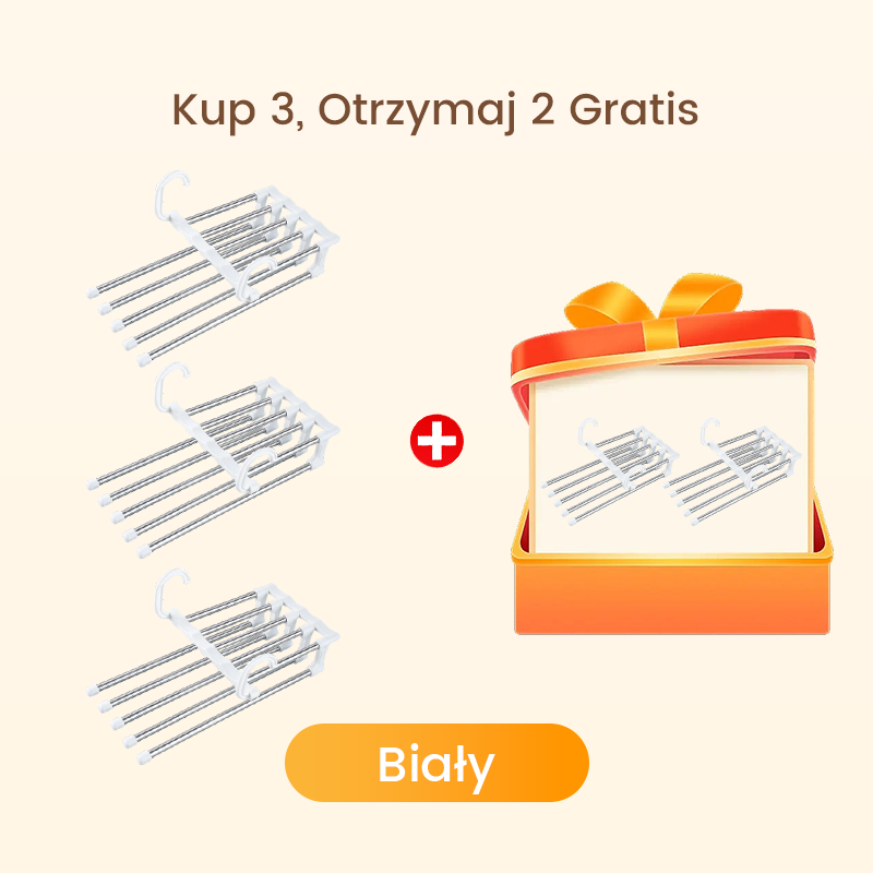 Wielofunkcyjny wieszak na spodnie