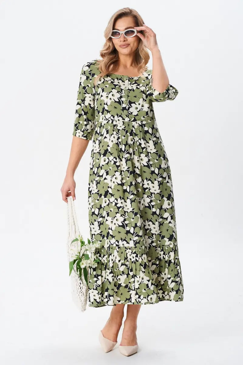 [S-5XL] Luźna bawełniana sukienka w dużym rozmiarze | Wygodna, przewiewna, idealna na lato