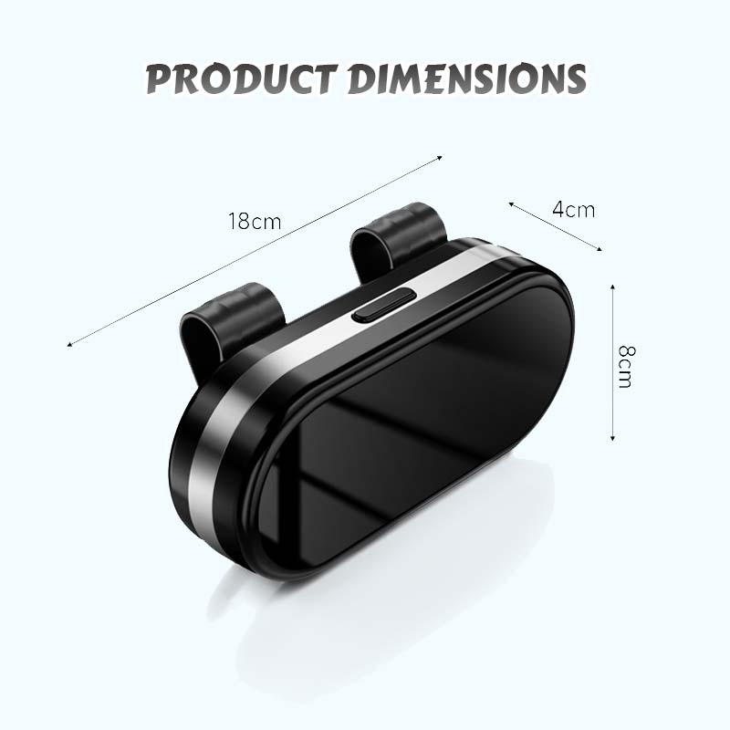 Lustrzane etui na okulary do samochodu