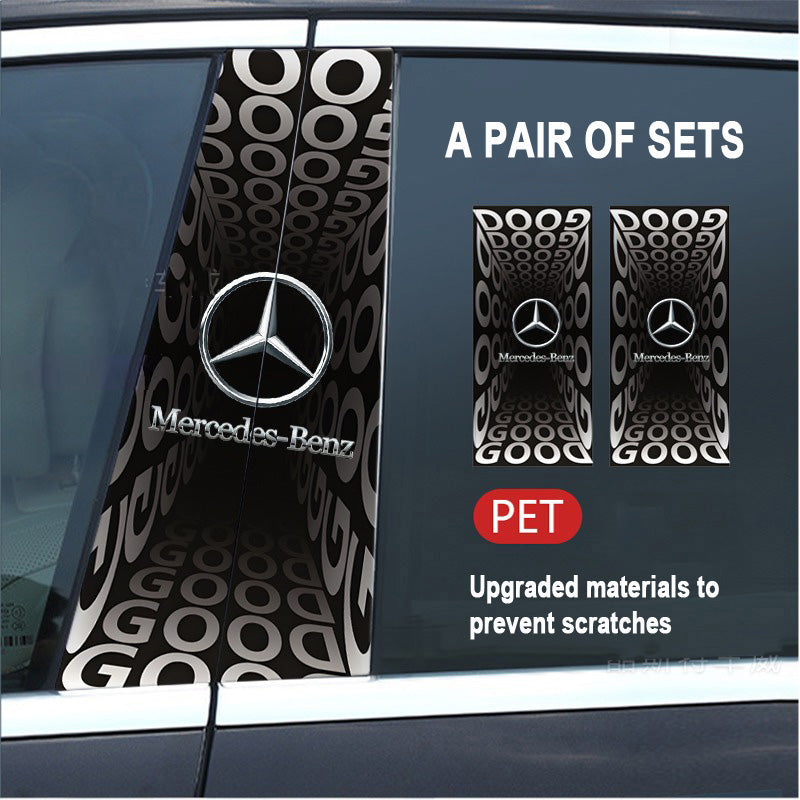 🔥Wyprzedaż🔥Folia ochronna HD na słupek B do samochodu 2025 (2 szt.)