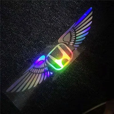 Laserowa naklejka na samochód 3D Angel Wings ✧4PCS✧