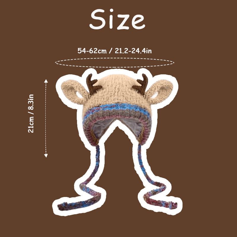 Świąteczny kapelusz z poroża