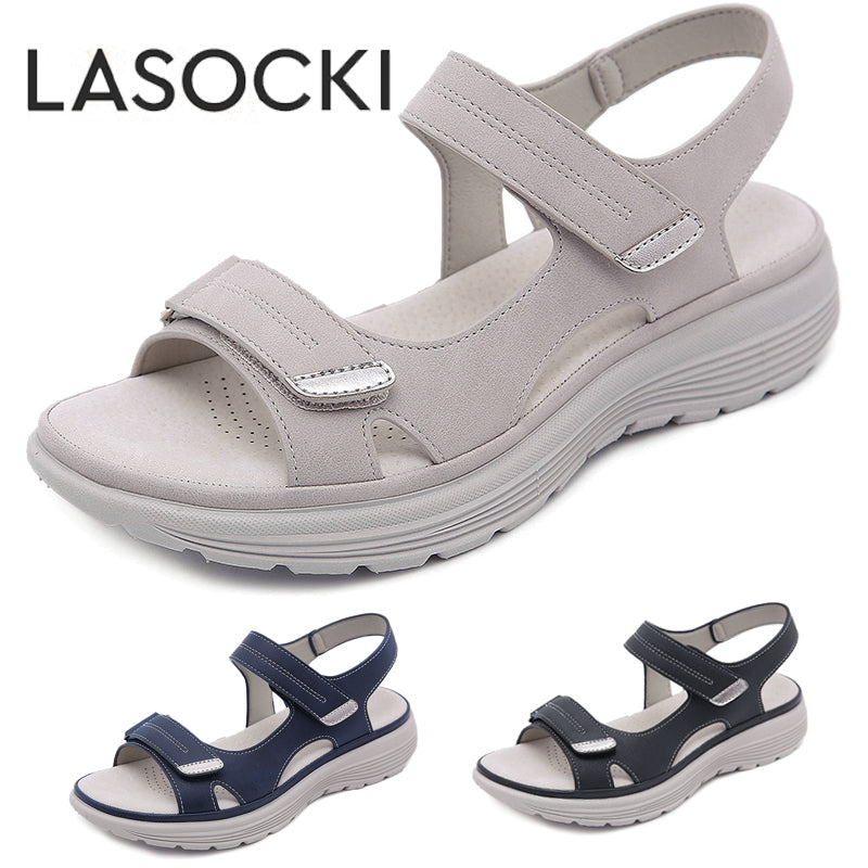 NOWE SANDAY DAMSKIE ORTOPEDYCZNE SKRZANE  2025