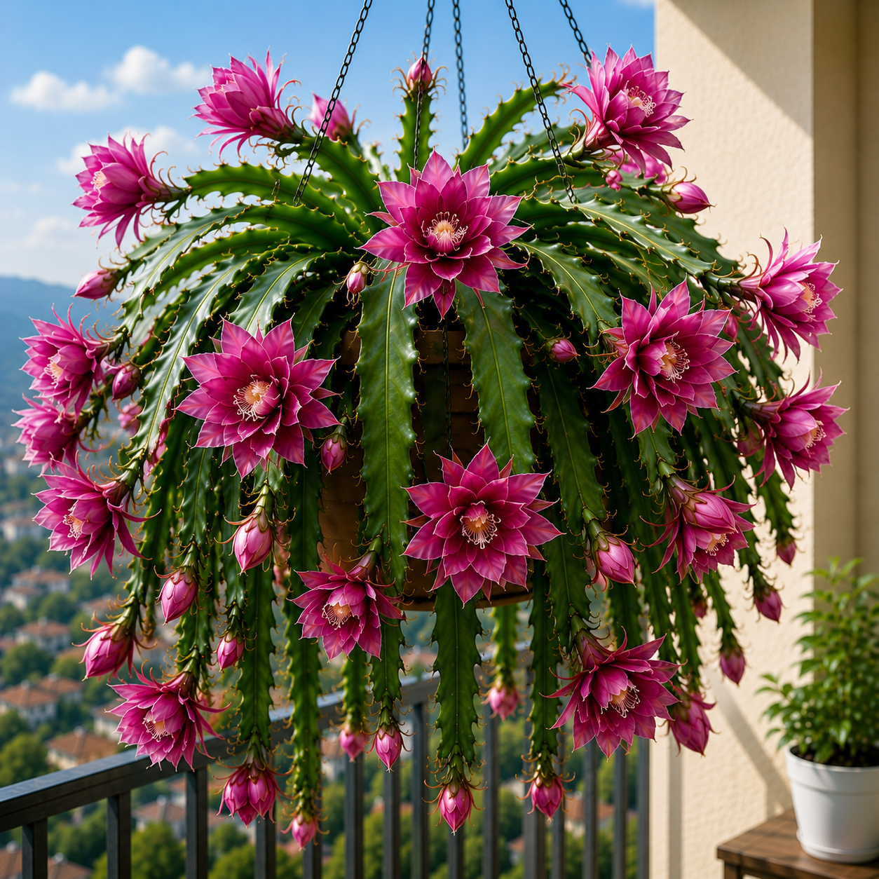 💫 Ritka Epiphyllum orchideakaktusz 🌸 A ritka virág, amelyet mindenki megcsodál
