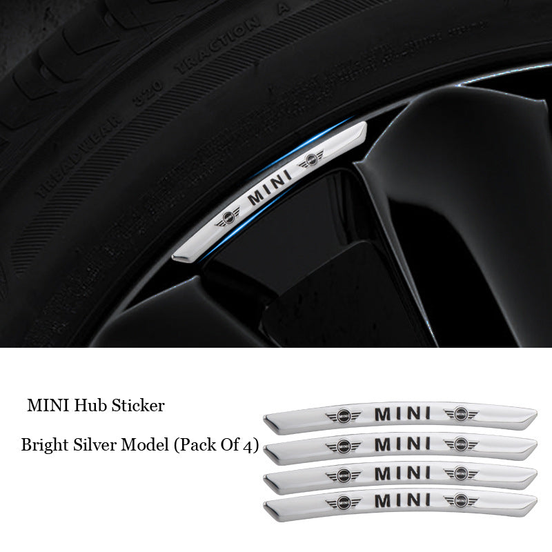 Gorąca wyprzedaż ✨50% zniżki ✨Naklejka 3D na felgę metalową z motywem osobowości (4 szt.)