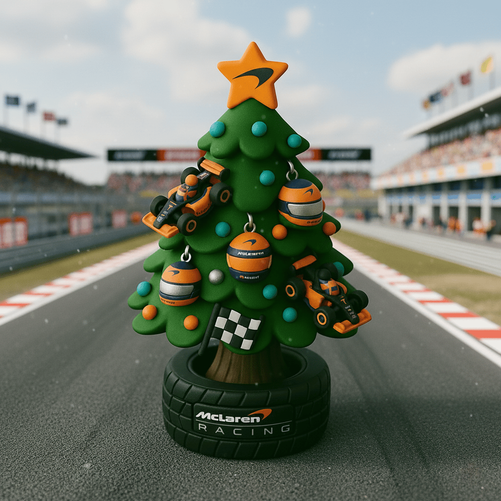 🎄🏎️ Miniaturowa choinka w stylu zespołu F1