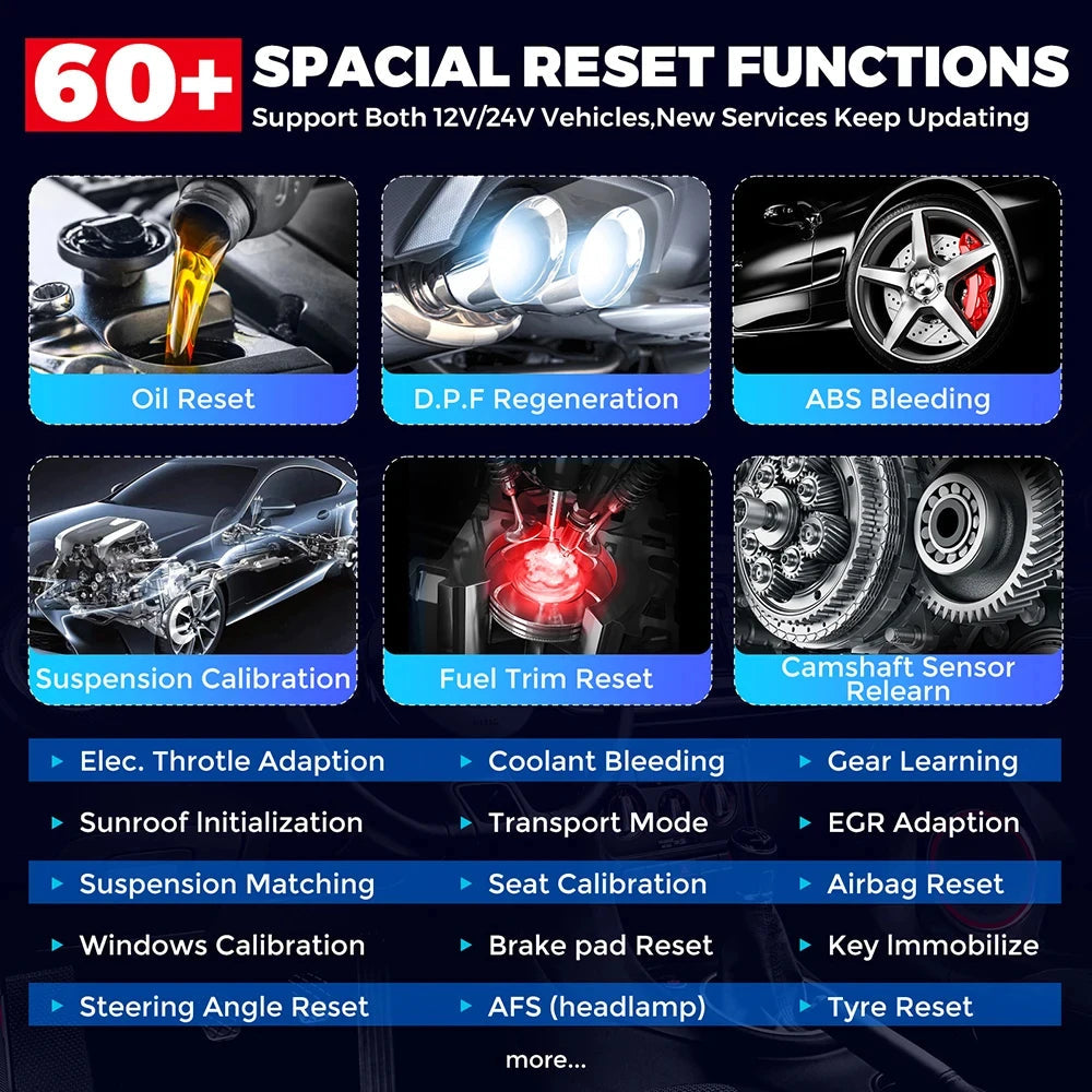 LAUNCH X431 PRO3S+ SmartLink HD 12V Auto 24V Truck Pełna diagnostyka narzędzia