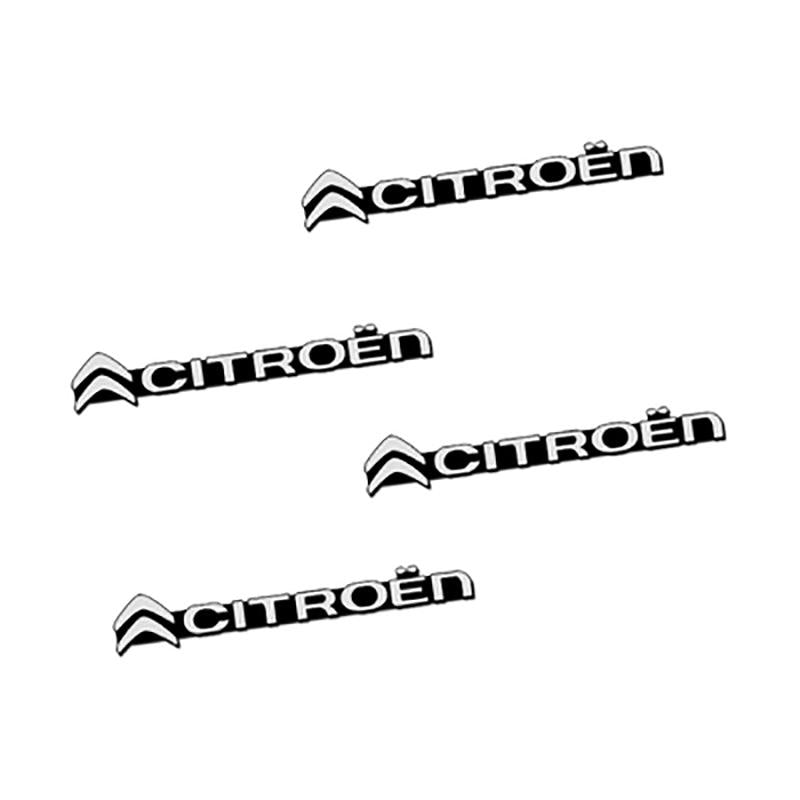 Gorąca wyprzedaż ✨50% zniżki ✨3D kreatywne naklejki dekoracyjne z logo samochodu 🎉4 szt.🎉