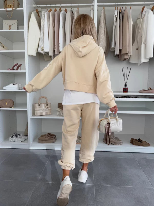 Bawełniany wygodny dwuczęściowy garnitur