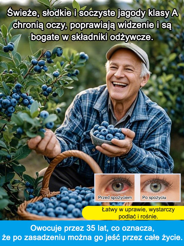 Łatwe w uprawie nasiona borówki o wysokiej wydajności