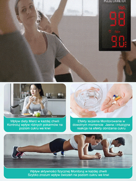 Bezinwazyjny glukometr bez nakłuwania palca