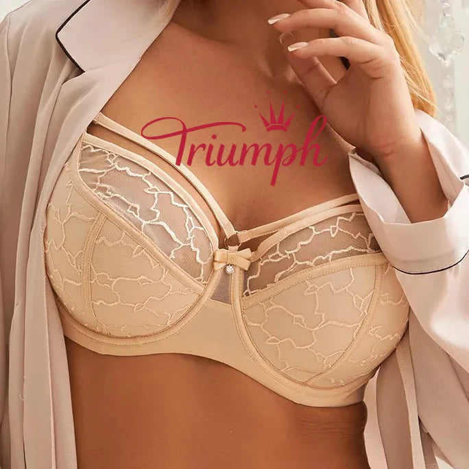 💖3 db-os csomag ✨Comfort Plus Size pánt nélküli melltartó