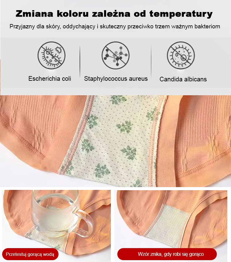 Antybakteryjna bielizna podnosząca pośladki z wysokim stanem i modelująca brzuch