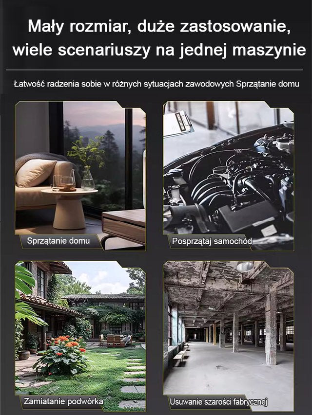 【Przemysłowa klasa】Dmuchawa bezprzewodowa o dużej mocy z turbiną kanałową