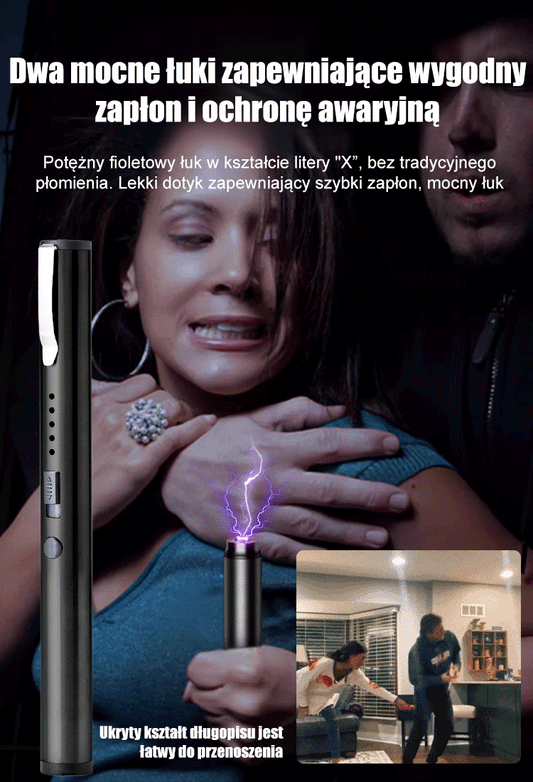 Latarka długopisowa niemieckiej firmy ochroniarskiej