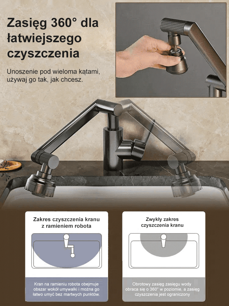 Z bateria mechaniczna obracana o 1080°