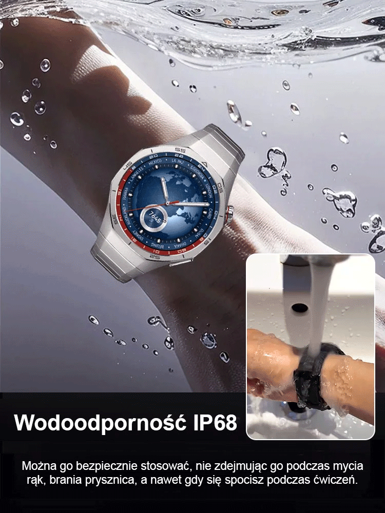 Z16Pro HD ekran tętno zdrowie inteligentny zegarek