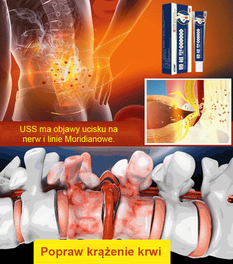 Żel chłodzący na kręgosłup lędźwiowy