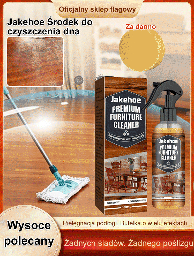 [Dekontaminacja i rozjaśnienie] Jakehoe Floor Cleaner