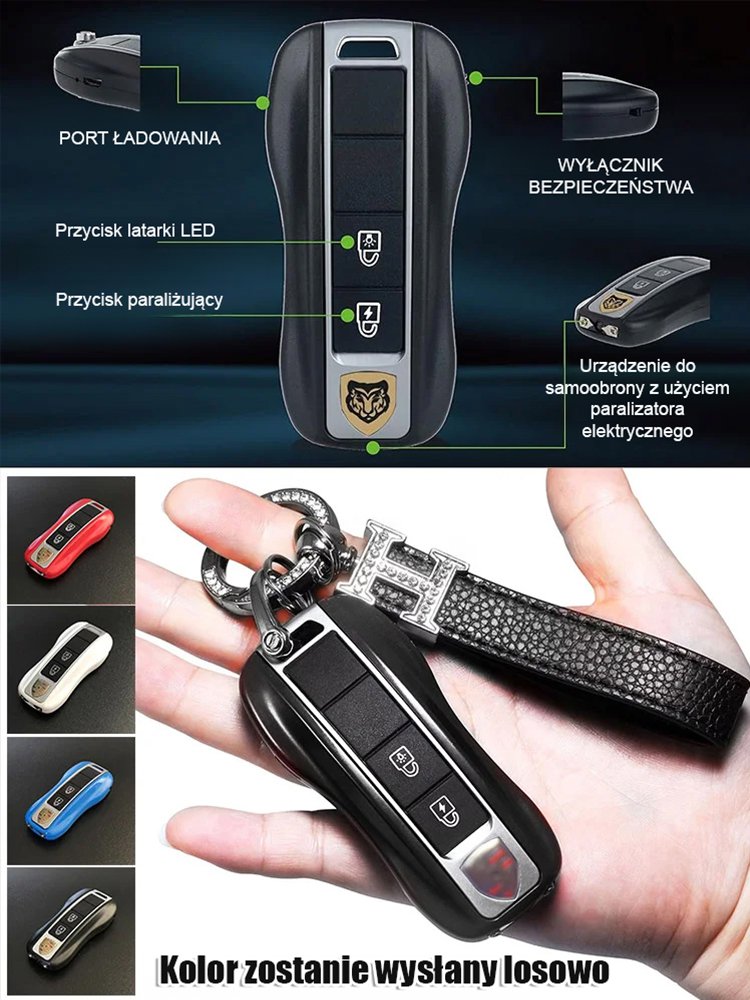 Wielofunkcyjny brelok do samoobrony