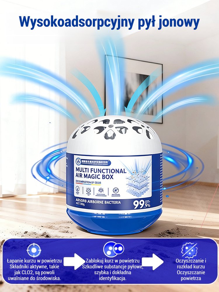 【Pogromca Kurzu】Uniwersalne Magiczne Pudełko Odkurzające