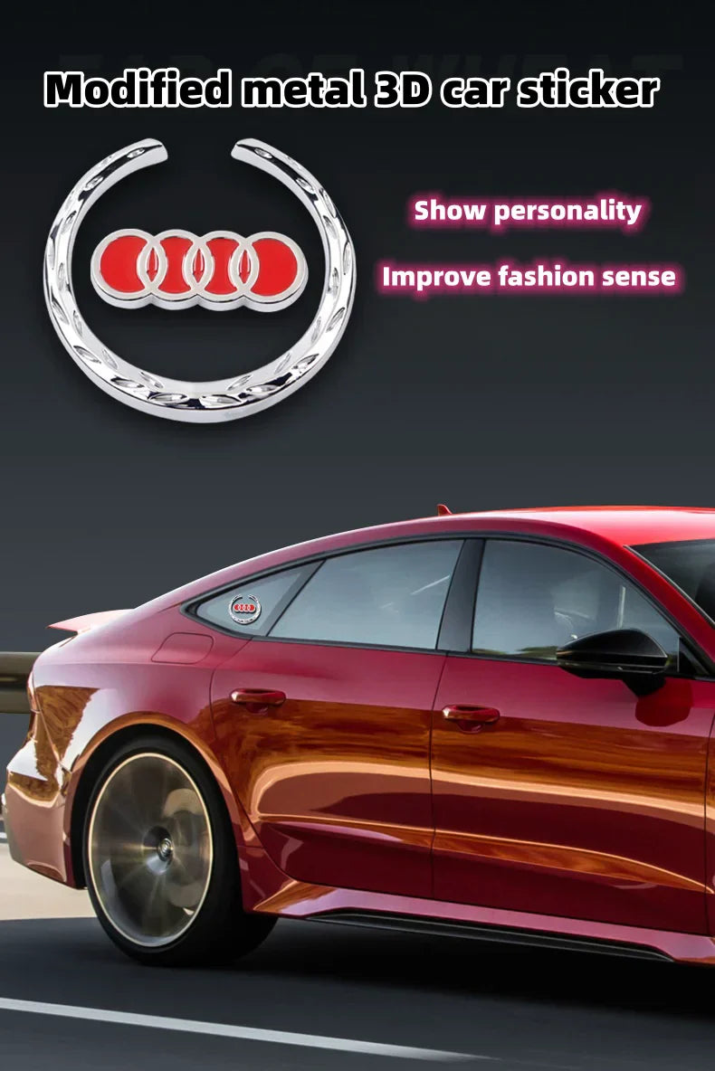 Specialus 3D metalinis lipdukas modifikuotam automobiliui-LT