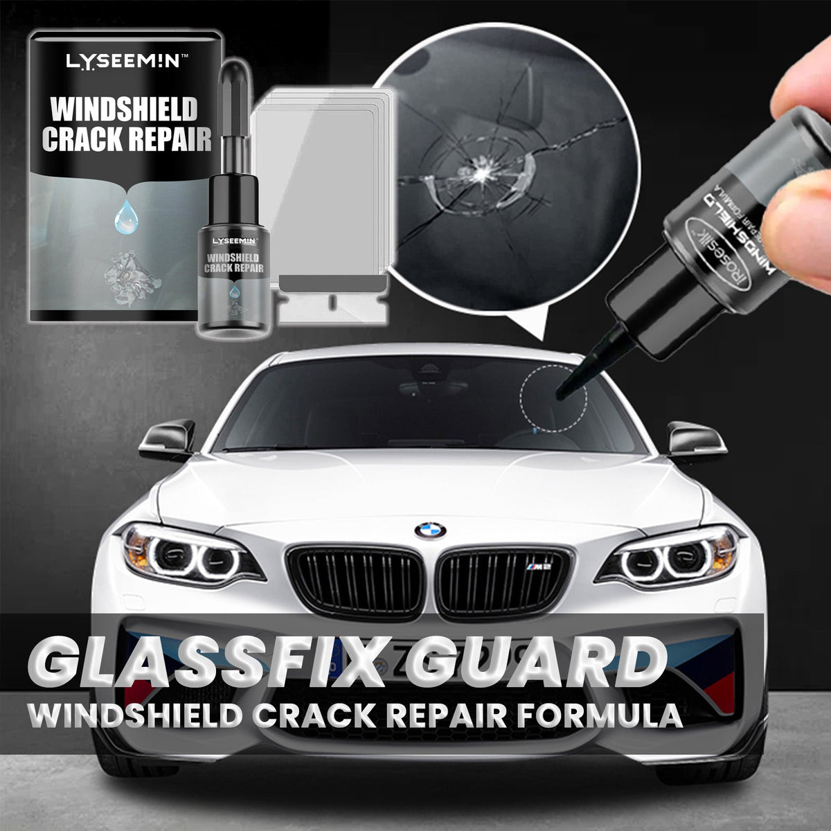 Lyseemin™ GlassFix Guard: Szélvédő repedésjavító formula 2025