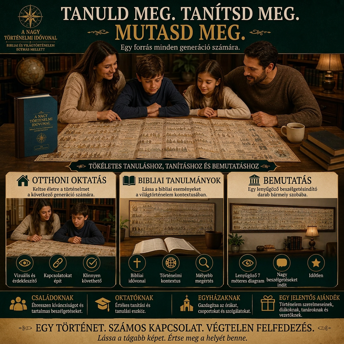 Adam szinkronológiai történelmi táblázata – Bibliai és világtörténelmi idővonal