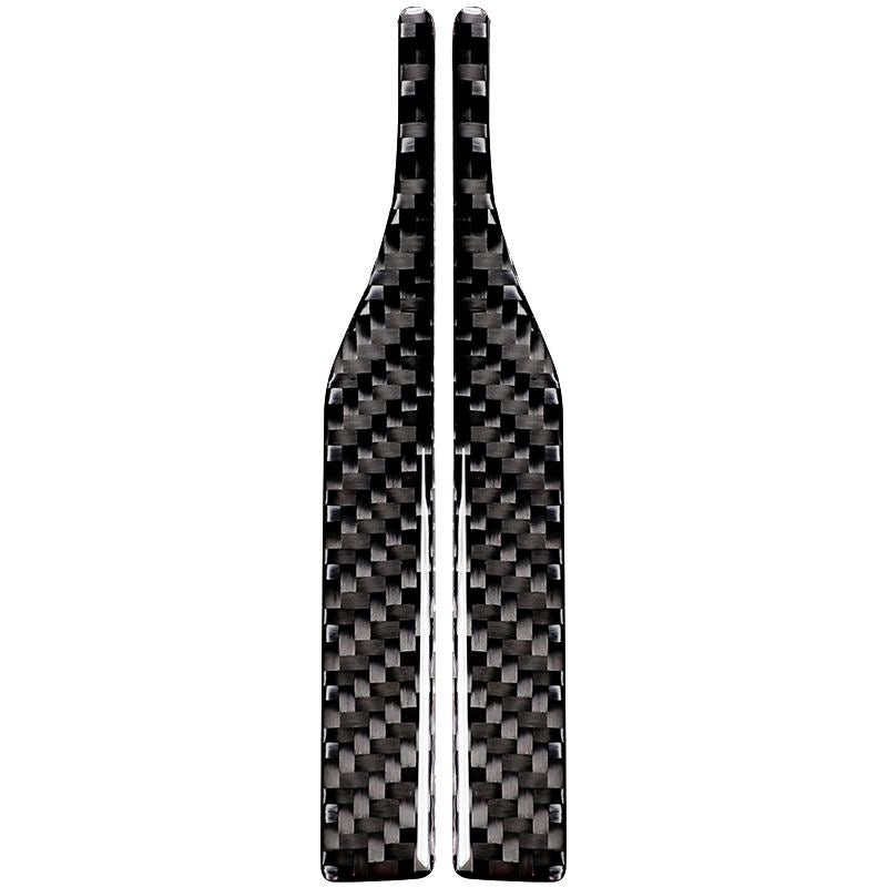 Naklejka na lusterko z włókna węglowego z ochroną przed uderzeniami i logo