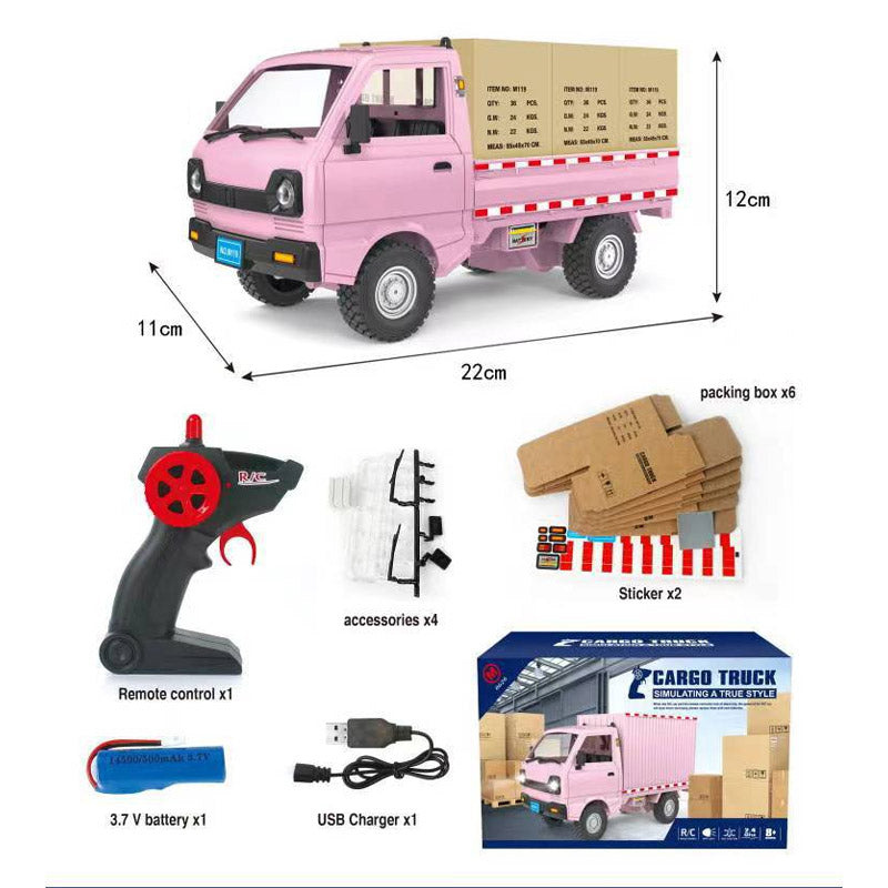 🔥🎁 Igrača za prevoz kontejnerjev na daljinsko upravljanje, polnilnica 🎮🚚-SI