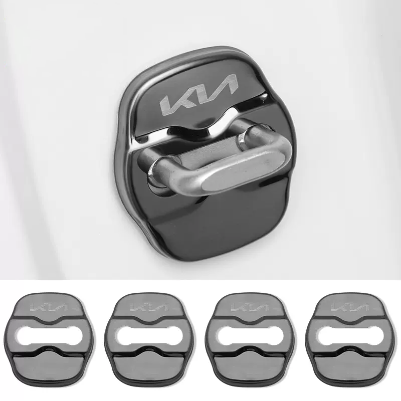 Gorąca wyprzedaż ✨50% zniżki ✨Osłona ochronna zamka drzwi samochodowych ze stali nierdzewnej, antykorozyjna🔥4 szt.🔥