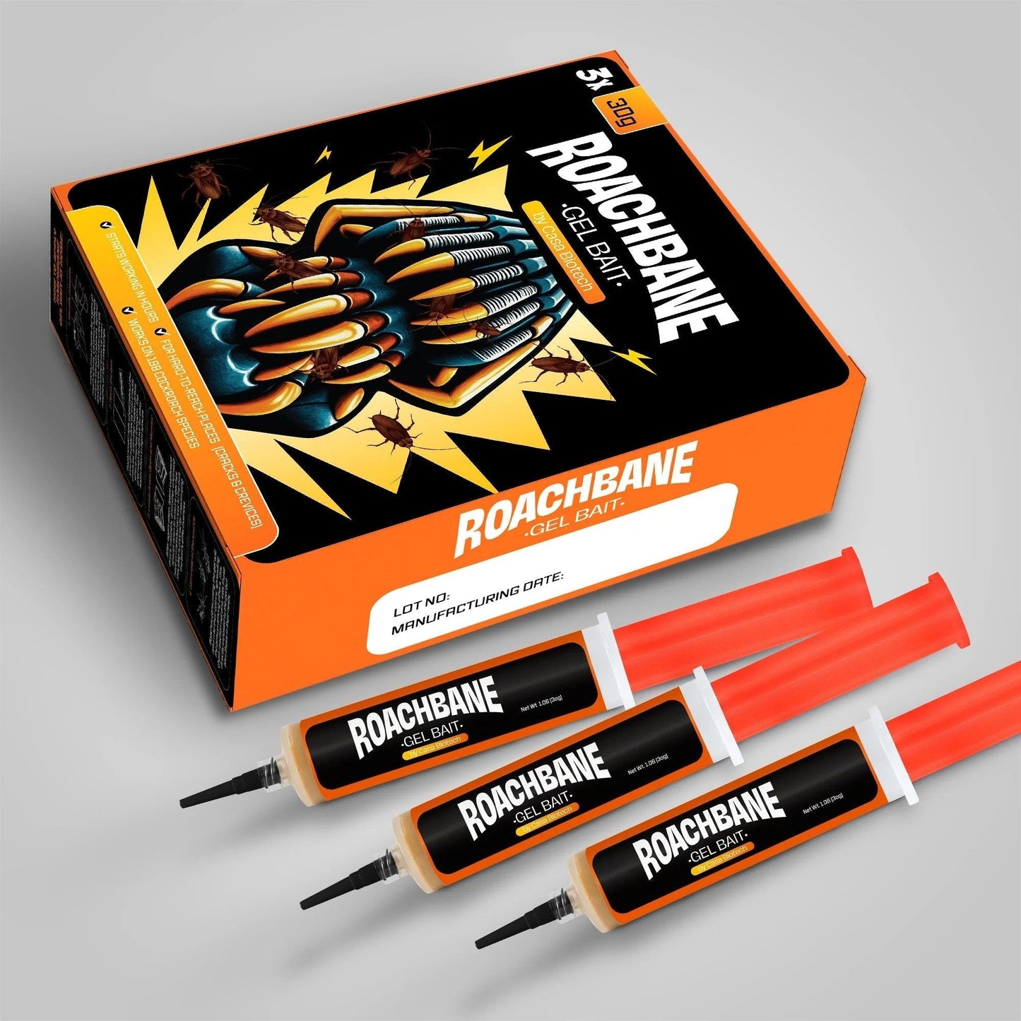 🔥Vroča razprodaja - 49 % POPUSTA🔥Gel vaba RoachBane (nova izboljšana formula)-SI