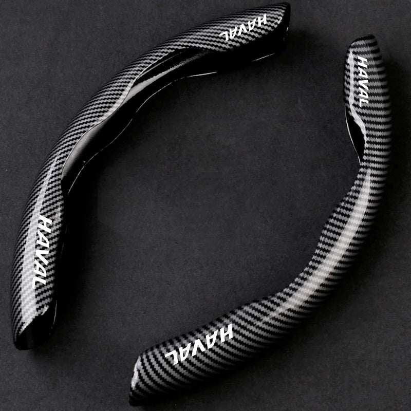 🔥Nowy uniwersalny pokrowiec na kierownicę z włókna węglowego (2 szt.)❗Pasuje do wszystkich modeli