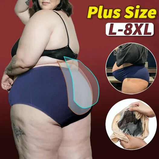 (L-8XL)🌸Kúpte 2 a získajte 1 zadarmo🔥Dámska spodná bielizeň s vysokým pásom a nepriepustnosťou👙-SK