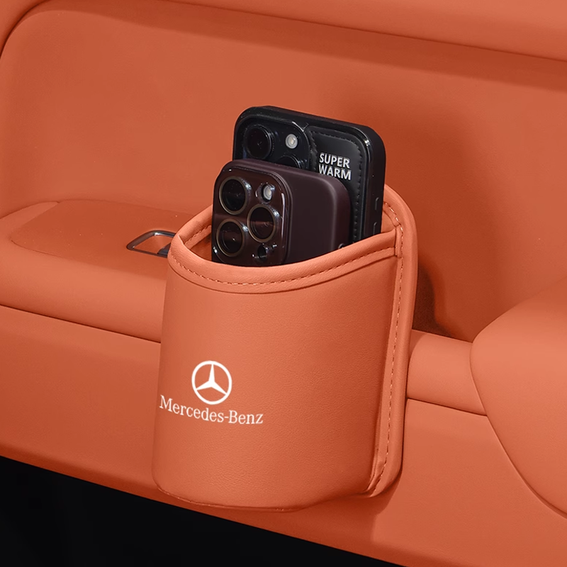 Uchwyt na kubek Velora Leather – łatwy w montażu, możliwość personalizacji logo