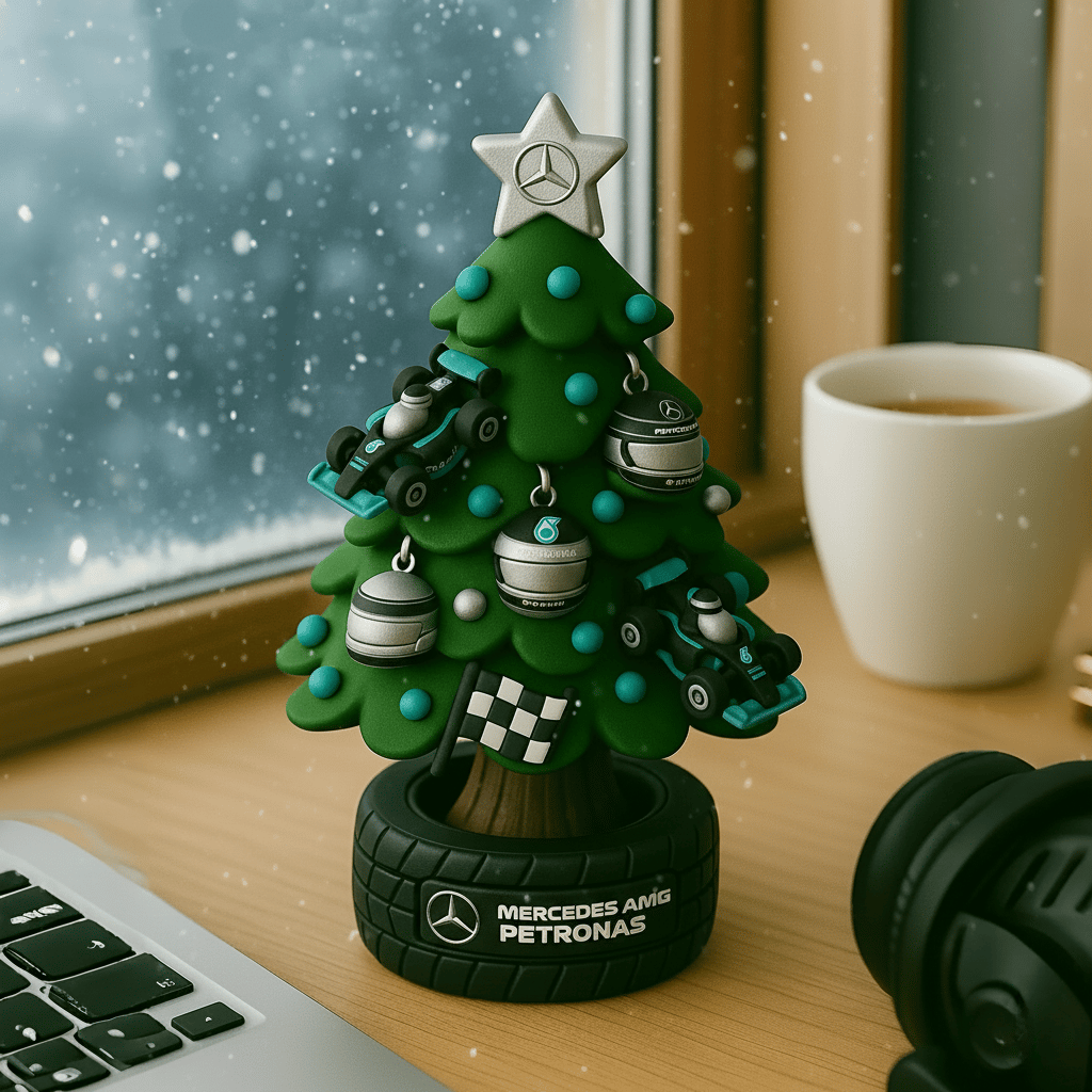 🎄🏎️ Miniaturowa choinka w stylu zespołu F1