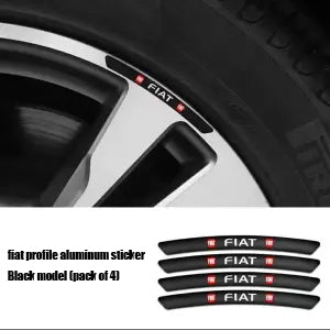 Gorąca wyprzedaż ✨50% zniżki ✨Naklejka 3D na felgę metalową z motywem osobowości (4 szt.)