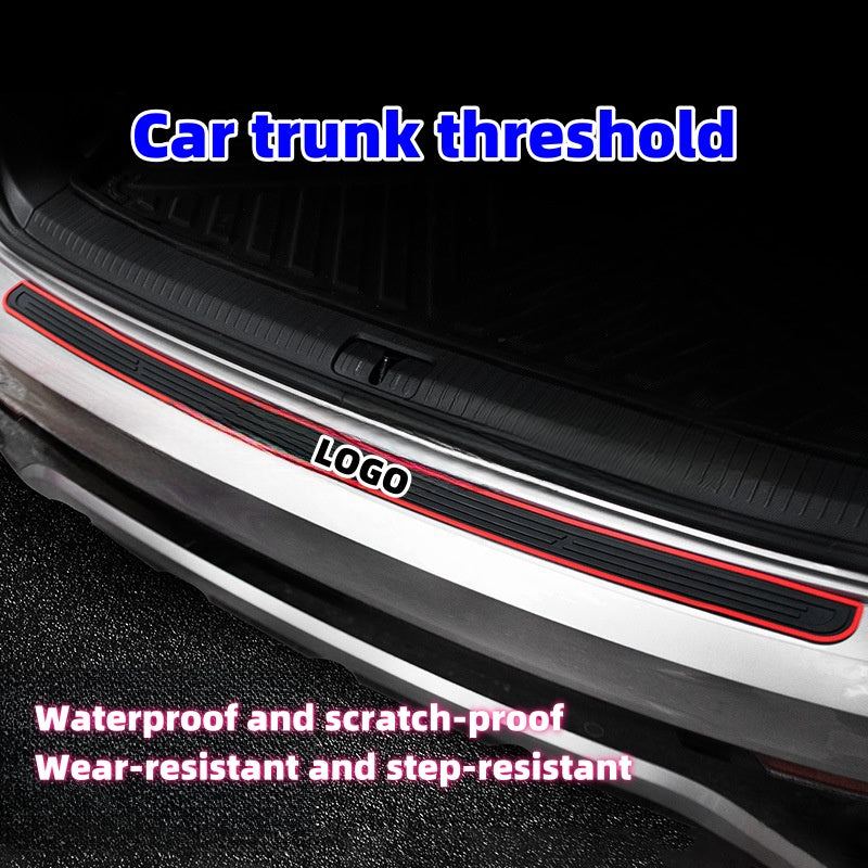 Silikonowa listwa ochronna na progi samochodowe (ze specjalnym logo samochodu)