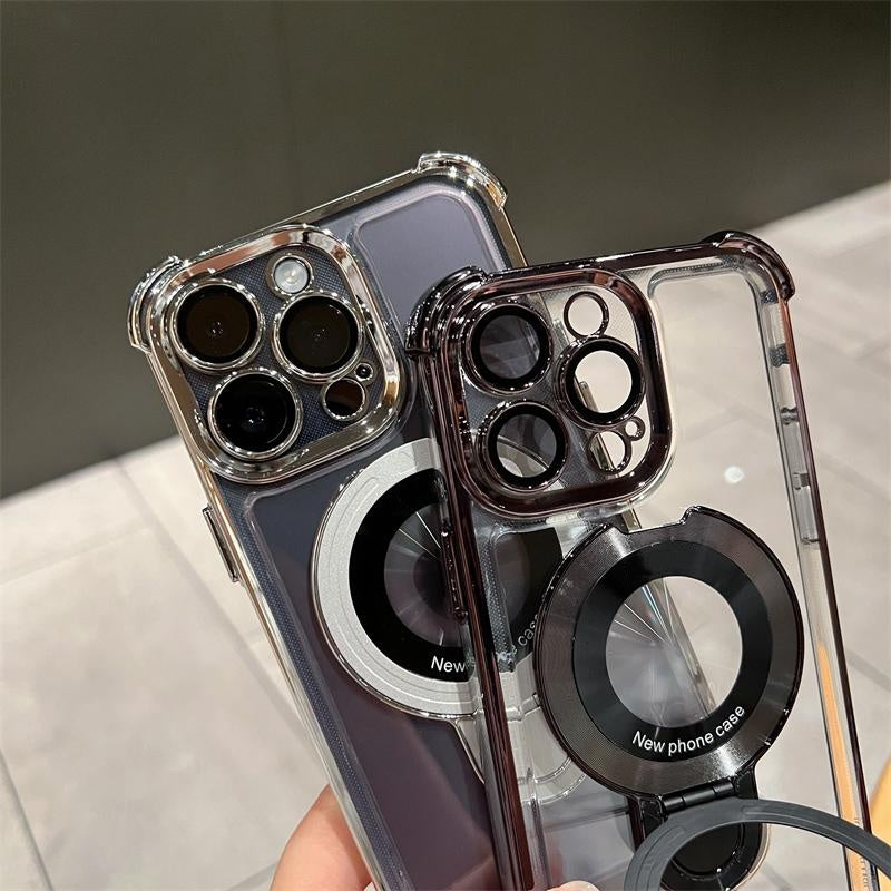 Ovitek proti padcem z magnetnim držalom za iPhone-SI