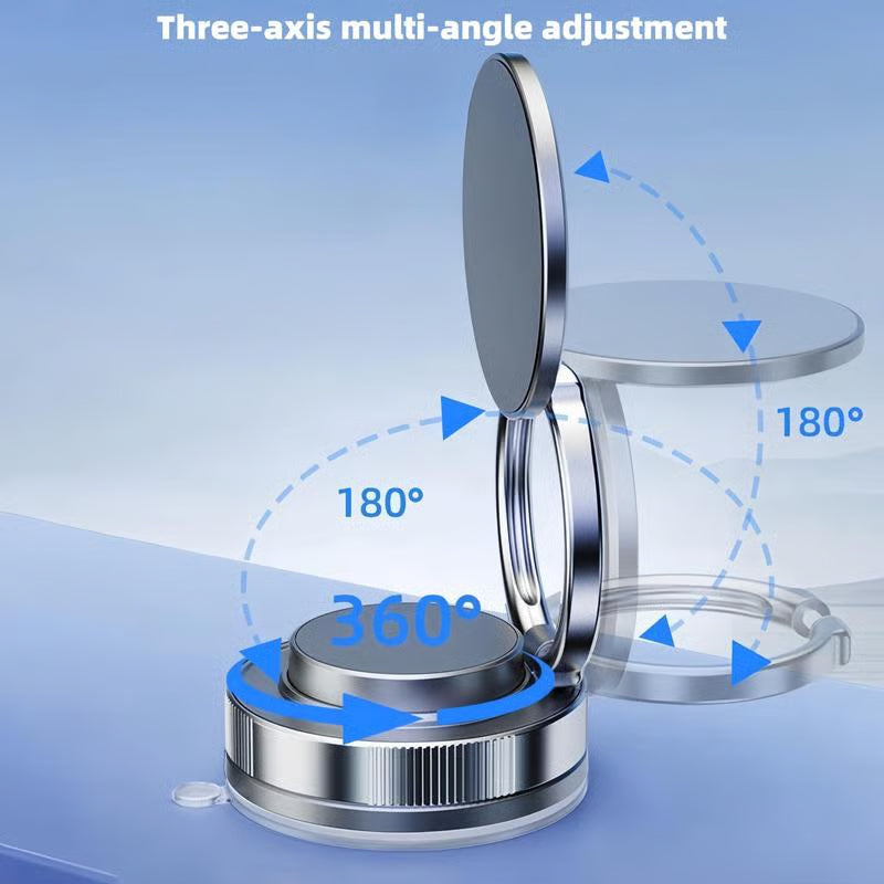 🔥Kup więcej, zaoszczędź więcej🔄360° Regulowany magnetyczny uchwyt próżniowy na telefon📱🚗