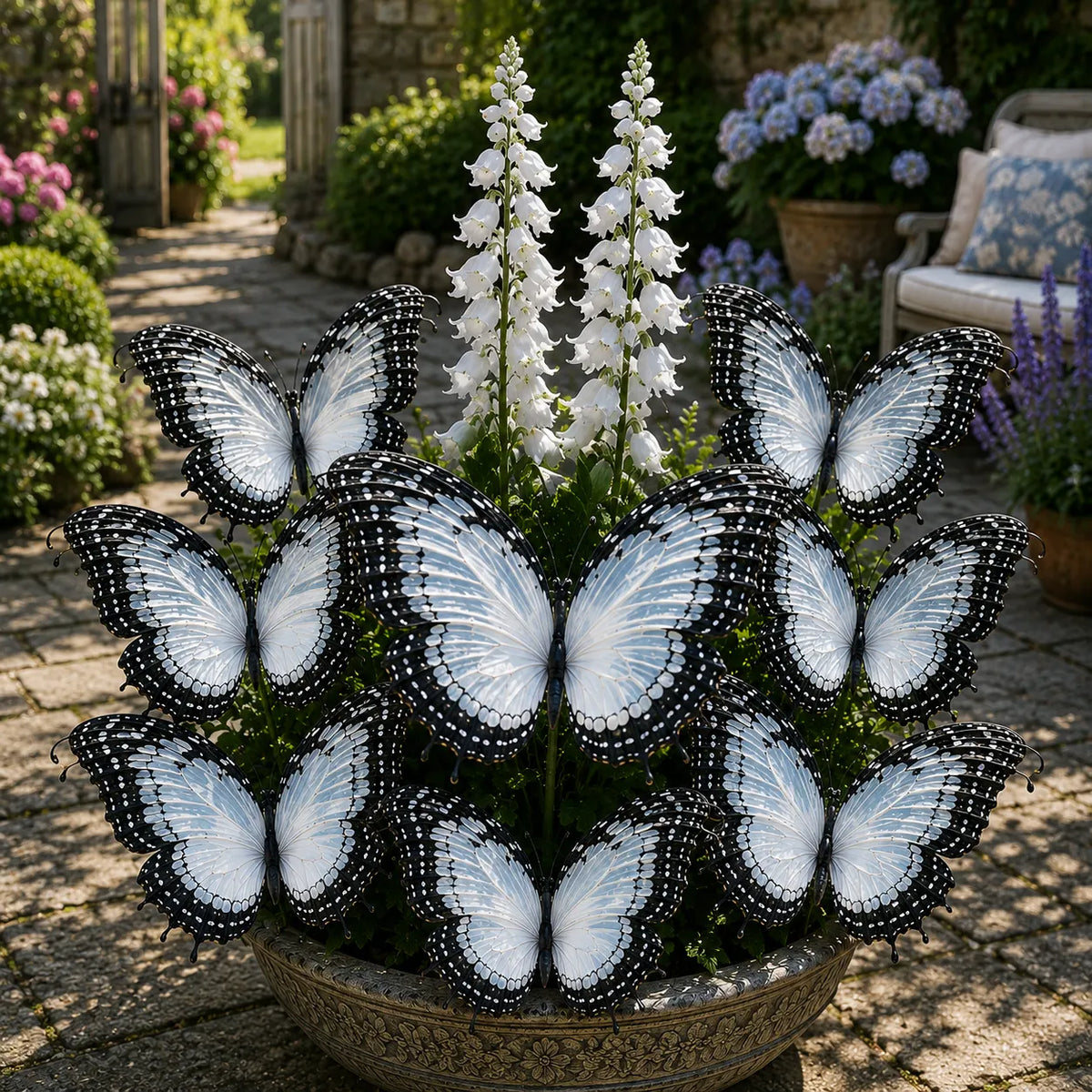 🦋 Pillangókert Hosta hagymái - 🌸A Hosta, Amely Úgy Kinéz, Mint Egy Pillangókkal Tele Kert