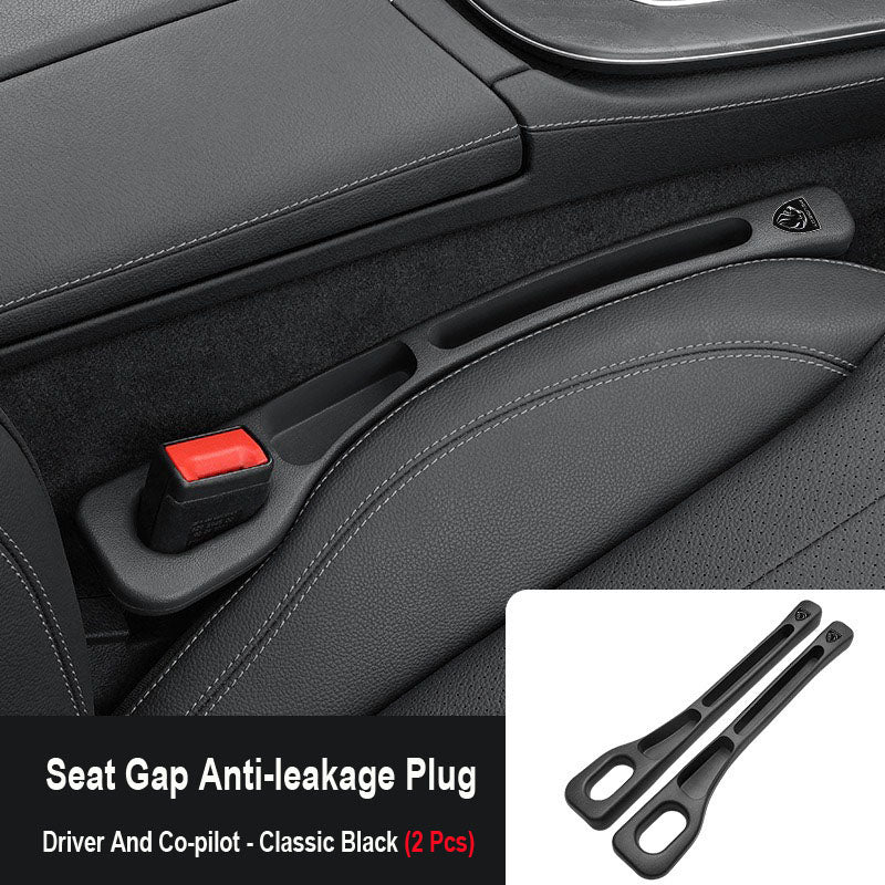 Korek uszczelniający szczelinę między siedzeniami w samochodzie