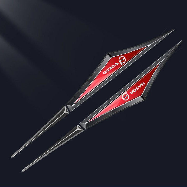 Kreatywne galwanizowane metalowe naklejki samochodowe✨2 szt.✨