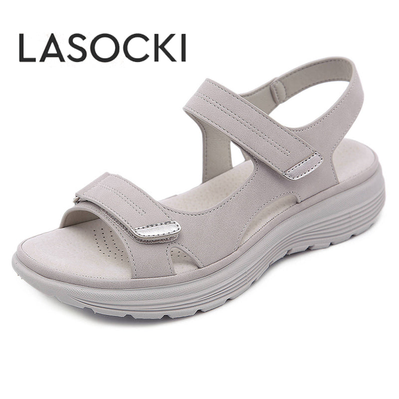 NOWE SANDAY DAMSKIE ORTOPEDYCZNE SKRZANE  2025