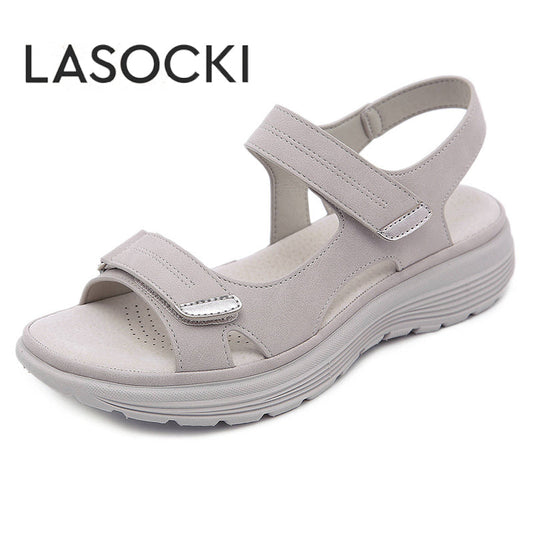 NOWE SANDAY DAMSKIE ORTOPEDYCZNE SKRZANE  2025