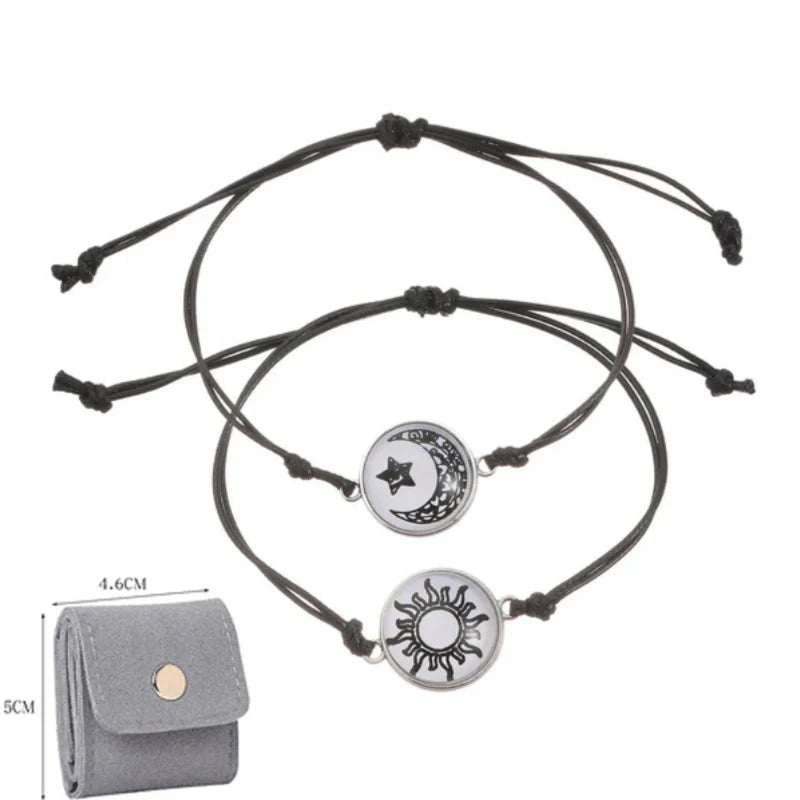 Słońce i Księżyc – Jedna Dusza. 💞 Bransoletki Dla Par, Które Łączą Pomimo Odległości.