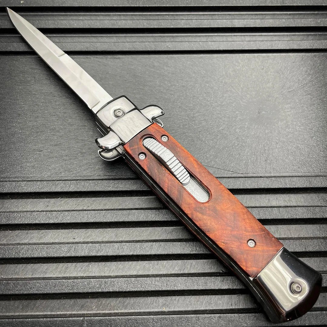 (🔥Εκπτώσεις τελευταίας ημέρας - 50% έκπτωση) Classic Gentleman ιταλικό μαχαίρι OTF-GR