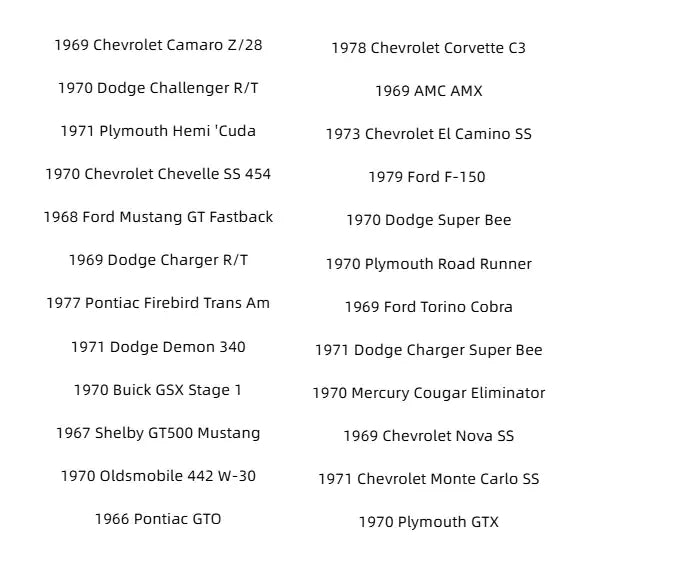 🔥Gorąca wyprzedaż - 50% TANIEJ🔥 - 🚗Kalendarz adwentowy Hot Wheels Muscle Toy Car - 24 DNI 2025🎄